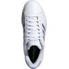 imageadidas Womens Grand Court 20 Tennis ShoeWhiteBlue Spark MetBlue Spark