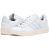 imageadidas Womens Grand Court 20 Tennis ShoeWhiteBlueOff White