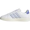 imageadidas Womens Grand Court 20 Tennis ShoeWhiteHalo BlueCobalt Blue
