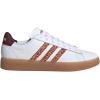 imageadidas Womens Grand Court 20 Tennis ShoeWhiteHazy CopperGum