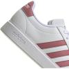 imageadidas Womens Grand Court 20 Tennis ShoeWhitePink StrataWhite