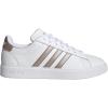 imageadidas Womens Grand Court 20 Tennis ShoeWhitePlatin MetallicPlatin Metallic