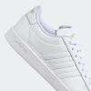 imageadidas Womens Grand Court 20 Tennis ShoeWhiteWhiteGold Metallic