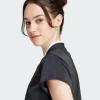 imageadidas Womens Tiro Colorblock Cropped TeeBlack