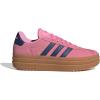 imageadidas Womens Vl Court Bold SneakerBliss Pink Dark Blue Gold Metallic