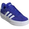 imageadidas Womens Vl Court Bold SneakerLucid BlueWhiteSemi Flash Aqua