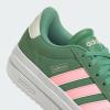 imageadidas Womens Vl Court Bold SneakerPreloved GreenPink SparkIvory