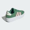 imageadidas Womens Vl Court Bold SneakerPreloved GreenPink SparkIvory