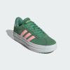 imageadidas Womens Vl Court Bold SneakerPreloved GreenPink SparkIvory
