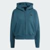 imageadidas Womens Zne FullZip HoodieArctic Night