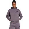 imageadidas Womens Zne FullZip HoodieGrey Strata