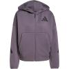 imageadidas Womens Zne FullZip HoodieGrey Strata