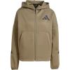 imageadidas Womens Zne FullZip HoodieOlive Strata