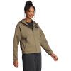imageadidas Womens Zne FullZip HoodieOlive Strata