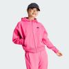 imageadidas Womens Zne FullZip HoodiePink Fusion