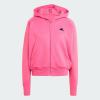 imageadidas Womens Zne FullZip HoodiePink Fusion
