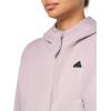 imageadidas Womens Zne FullZip HoodiePreloved Fig