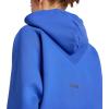 imageadidas Womens Zne FullZip HoodieSemi Lucid Blue