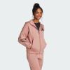 imageadidas Womens Zne FullZip HoodieWarm Clay