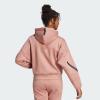 imageadidas Womens Zne FullZip HoodieWarm Clay