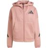 imageadidas Womens Zne FullZip HoodieWarm Clay