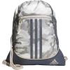 imageadidas Alliance Sackpack Drawstring Backpack Lightweight Small Gym Bag for Women and Men BlackGold MetallicBlack One SizeCamouflage Wonder BeigeOnix GreyAlumina Beige