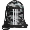 imageadidas Alliance Sackpack Drawstring Backpack Lightweight Small Gym Bag for Women and Men BlackGold MetallicBlack One SizeEssential Camo Silver GreenblackWhiteBlack