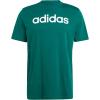imageadidas Mens Essentials Single Jersey Linear Embroidered Logo TCollegiate Green
