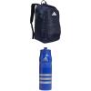 Navy Blue 2 + Blue/Silver Metallic