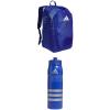 imageadidas Stadium Team Sports Backpack 36L  750 ml 28 oz Refillable Plastic Sport Water Bottle Navy Blue 2  BlueSilver Metallic One SizeRoyal Blue  Bold BlueSilver Metallic