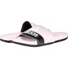 imageadidas Unisex Adult Adilette Comfort SlideClear PinkWhiteCore Black