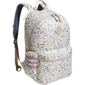 imageadidas 3Stripe Classic Backpack for Men and Women Bag with Laptop Sleeve Sandy PinkOnix Grey One SizeWoodland Floral Chalk WhiteWonder Orchid Purple50