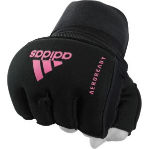 imageadidas Boxing Mexican Style Quick Hand WrapsProtective Inner GlovesBLACKSHOCK PINK