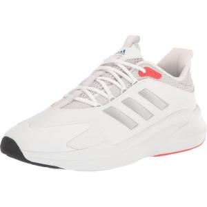 imageadidas Mens Alphaedge  SneakerWhiteSilver MetallicBright Red