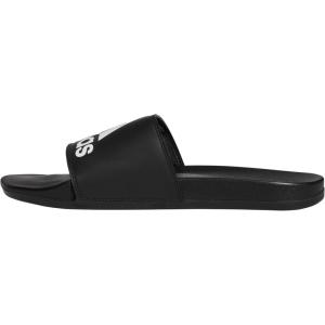 imageadidas Unisex Adult Adilette Comfort SlideBlackWhiteBlack