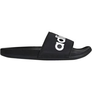 imageadidas Unisex Adult Adilette Comfort SlideCore BlackCore White