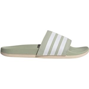 imageadidas Unisex Adult Adilette Comfort SlideHalo GreenWhiteHalo Ivory