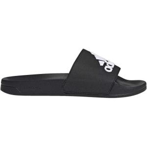 imageadidas UnisexAdult Adilette SlidesCore BlackFootwear WhiteCore Black