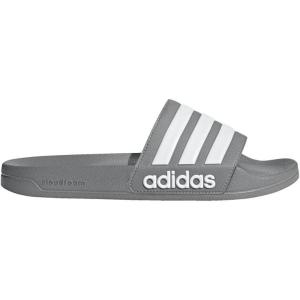 imageadidas UnisexAdult Adilette SlidesGreyWhiteGrey