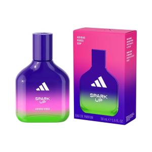 imageadidas Vibes Spark Up Eau de Parfum 16 fl oz Pack of 1 Notes of Fruity Floral Orange and Black Pepper Unisex Fragrance Long Lasting Sporty Fragrance Travel SizeEau de Parfum  Spark Up