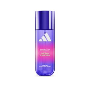 imageadidas Vibes Spark Up Eau de Parfum 16 fl oz Pack of 1 Notes of Fruity Floral Orange and Black Pepper Unisex Fragrance Long Lasting Sporty Fragrance Travel SizeBody Mist  Spark Up