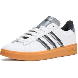 imageadidas Womens Grand Court 20 Tennis ShoeClear PinkBetter ScarletBlack