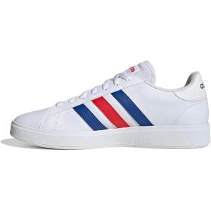 imageadidas Womens Grand Court 20 Tennis ShoeFtwwht Royblu Vivred
