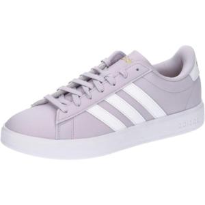 imageadidas Womens Grand Court 20 Tennis ShoeSilver Dawn Ftwr White Gold Met