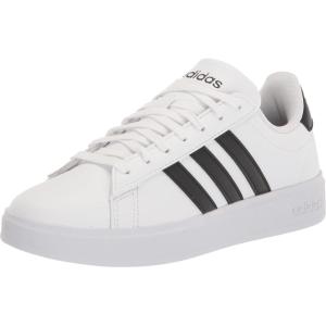 imageadidas Womens Grand Court 20 Tennis ShoeWhiteBlackBlack