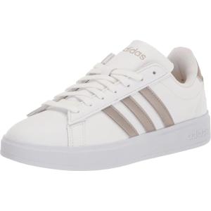 imageadidas Womens Grand Court 20 Tennis ShoeWhitePlatin MetallicPlatin Metallic