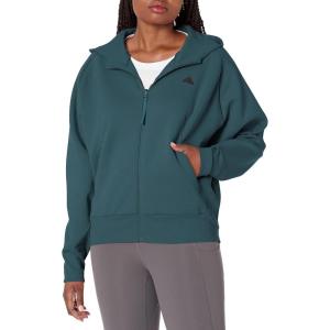 imageadidas Womens Zne FullZip HoodieArctic Night