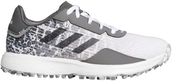 imageadidas Kids S2G Spikeless Golf ShoeFootwear WhiteGrey FourGrey Six