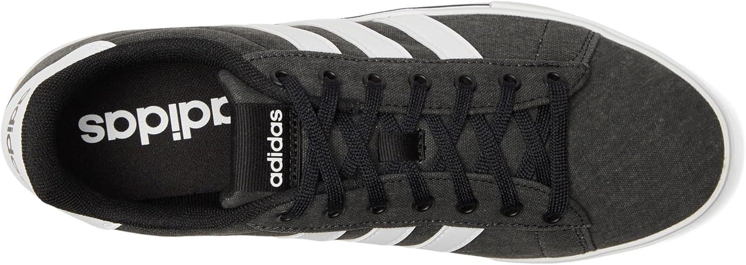 imageadidas Mens Daily 40 SneakerBlackWhiteBlack