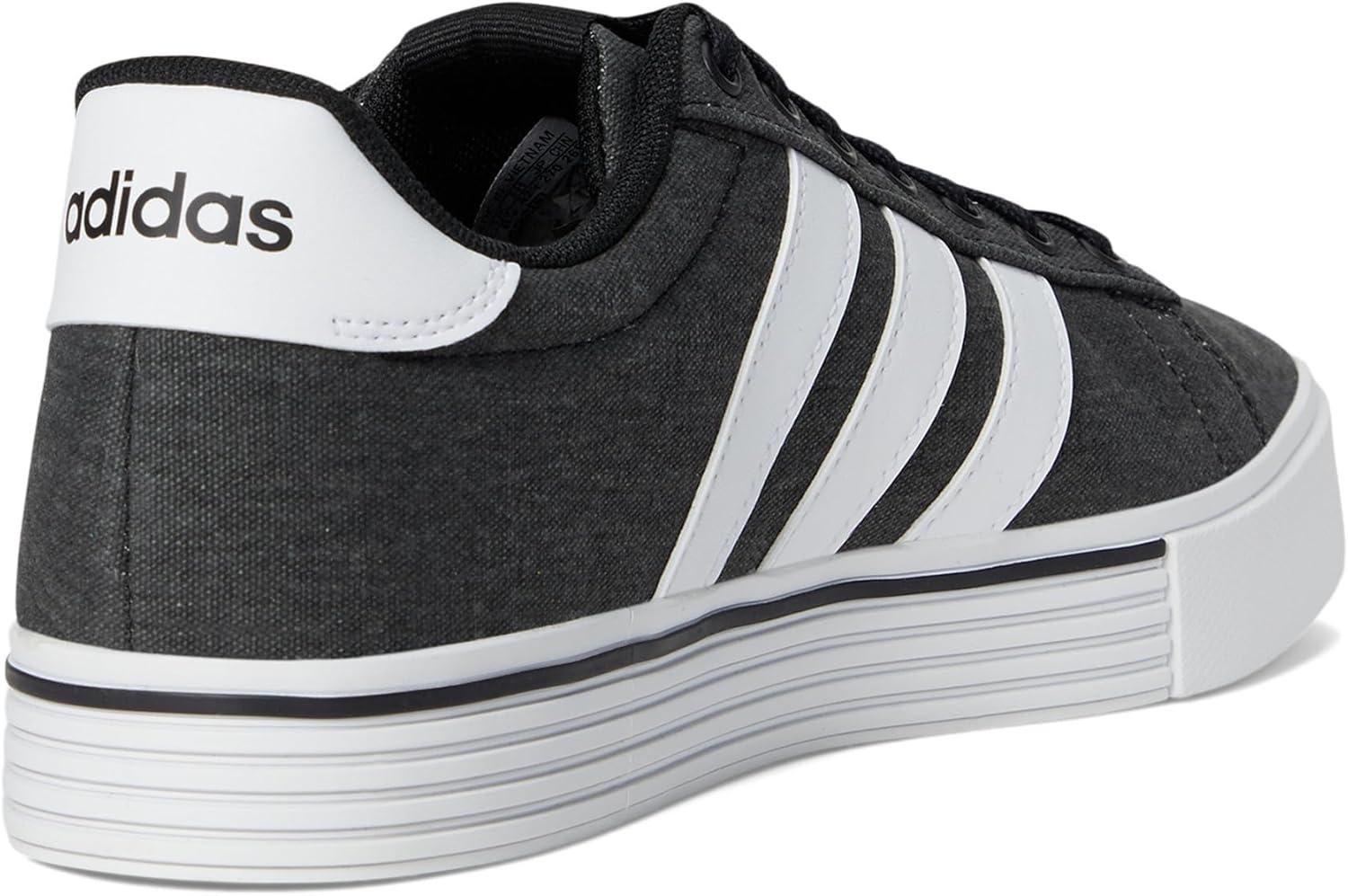 imageadidas Mens Daily 40 SneakerBlackWhiteBlack